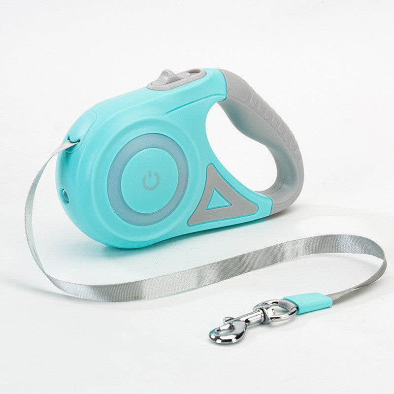 Luminous Retractable Nylon Pet Leash